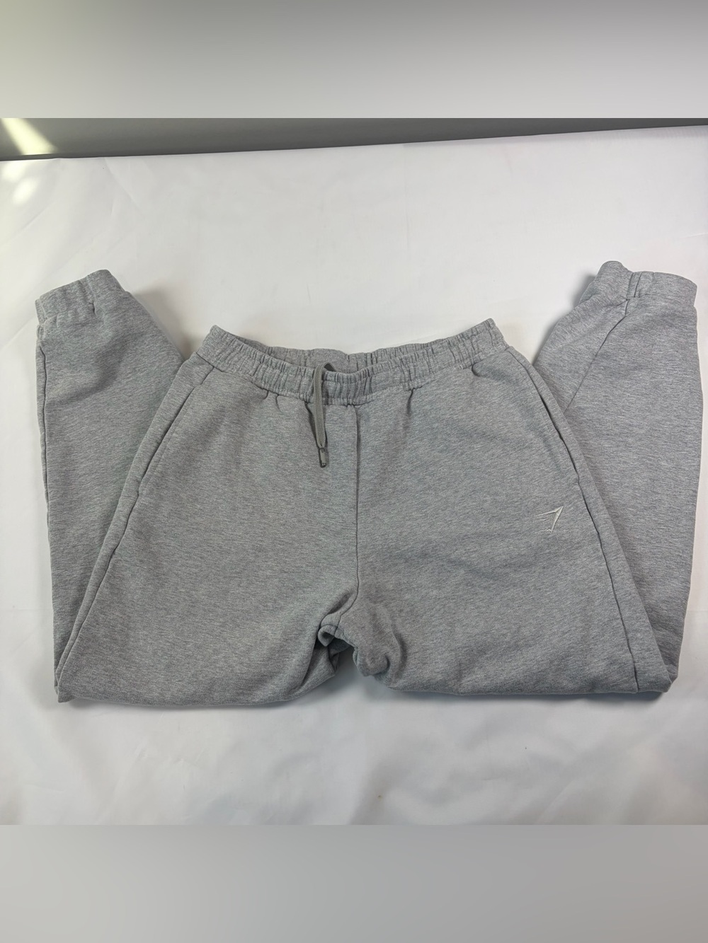 Gymshark Crest Jogger Sweatpants Gray Men's  size Small